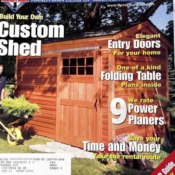 Handyman Woodworking Magazine Vol 13 Issue 70 No May Jun 2005 u Build Custom Sh - Picture 3 of 10